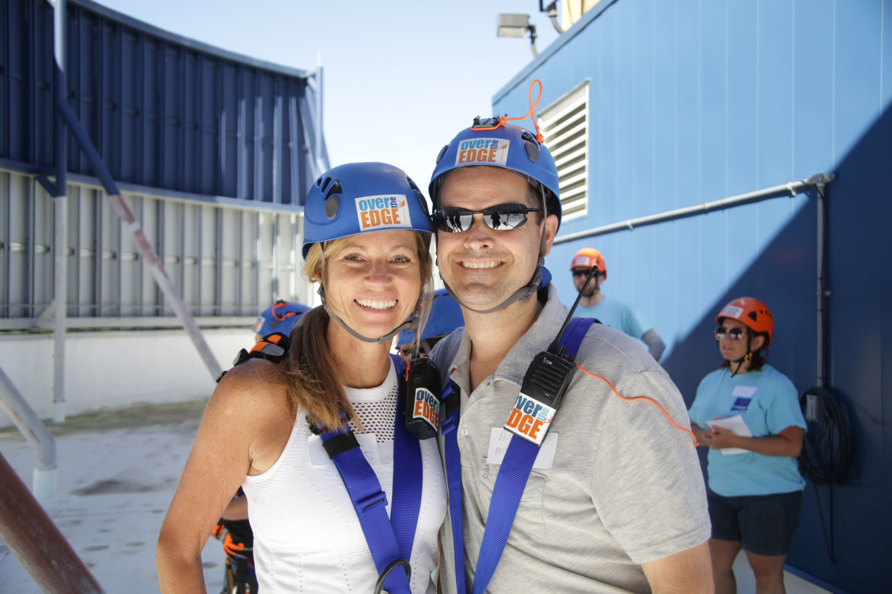 Lake Area United Way Rappelling